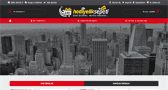 Desktop Screenshot of hediyeliksepeti.com